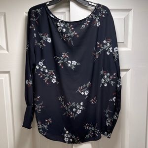 Ann Taylor Long Sleeve with French Cuff Blouse